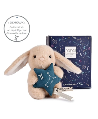 DOUDOU ASTRO Gémeaux - 12 cm Doudou et compagnie
