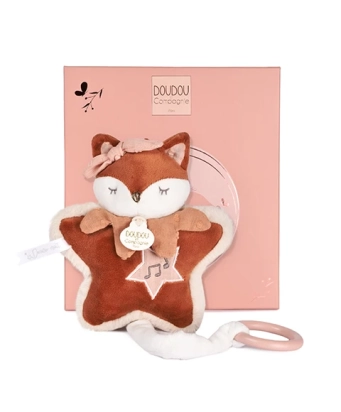 Boîte à musique Mina mélodie - 16cm Doudou et compagnie