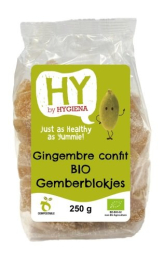 Gingembre confit bio 250 g HY