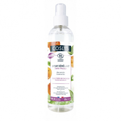 Spray démêlant- Aloe vera et abricot bio* 200 ml Coslys
