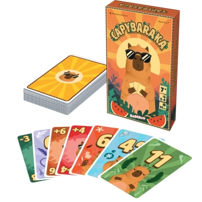Capybaraka – Jeu de cartes – 2 à 6 joueurs dès 7 ans – Bakakou / Gigamic