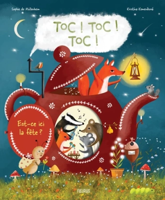 Toc ! Toc ! Toc ! Est-ce ici la fête ? – album à trous 3-6 ans – Fleurus
