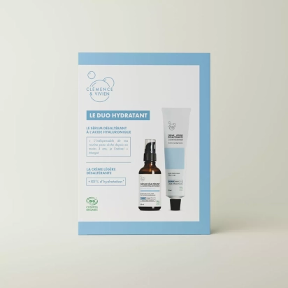 Coffret duo hydratant Clémence et vivien