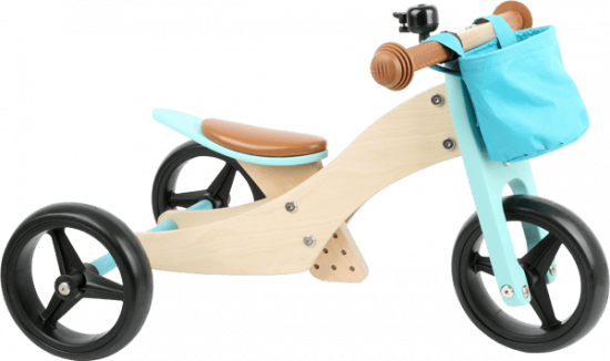 Draisienne Tricycle 2 en 1 Turquoise Small Foot