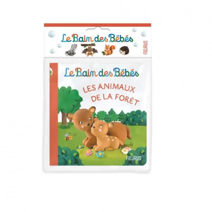 Livre de bain Les animaux de la forêt Fleurus