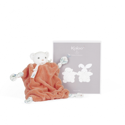 Doudou ourson corail Kaloo