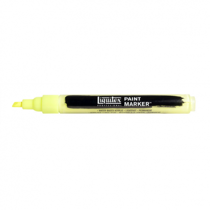 Marqueur pointe fine Jaune fluo Liquitex