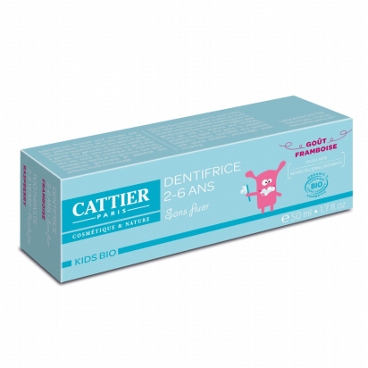 Dentifrice BIO framboise Cattier