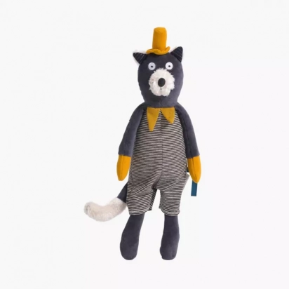 Peluche chat Alphonse Les Moustaches Moulin roty