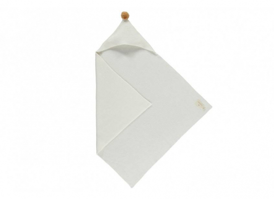 Cape de bain So Natural tricot Milk Nobodinoz