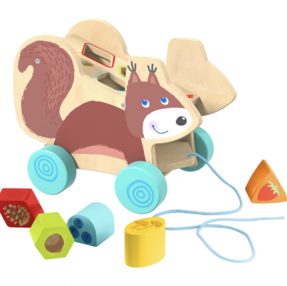 Écureuil à tirer Haba