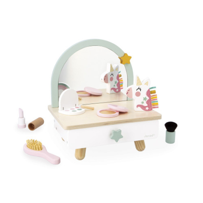 Coiffeuse de table en bois Licorne Janod