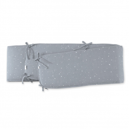 Tour de parc COMPLET 75x95 Jersey étoiles gris BEMINI