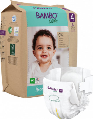 Couches jetables Bambo Nature Maxi 7-14 kg
