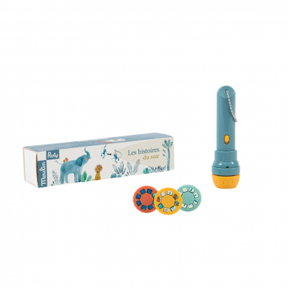 Lampe à histoires Sous mon baobab  Moulin Roty