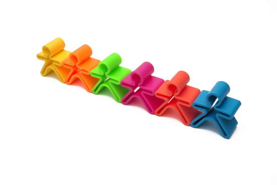 Bonhommes Néon en silicone Dëna Toys