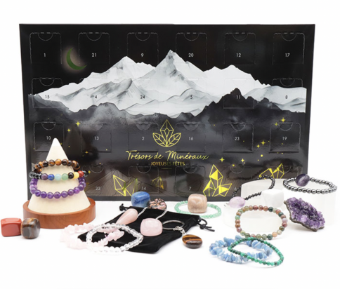 Calendrier de l'Avent de luxe Pierres et Minéraux - Esoterique