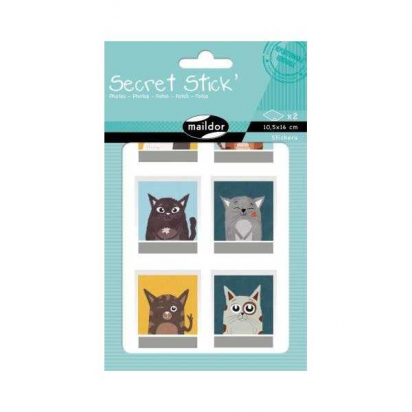 Secret Stick photos - Gommettes à gratter - Maildor