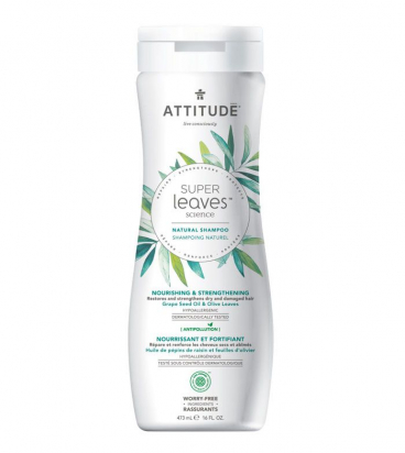 Shampoing  Nourrissant et fortifiant 473 ml Super leaves Attitude