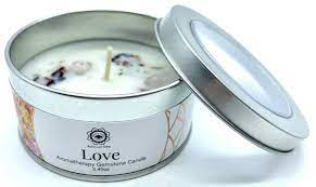 Bougie Green Tree 'Amour' Quartz Rose + Rose 70g