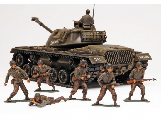 REVELL MONOGRAM M-48 A-2 PATTON TANK Maquette Revell