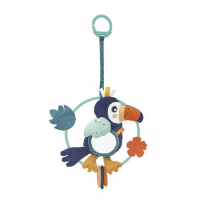 Hochet miroir Alban Le Toucan Kaloo