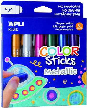 Gouache solide Métallic Apli