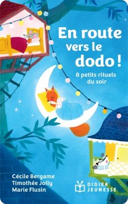 En route vers le dodo, 8 petits rituels du soir carte pour Yoto