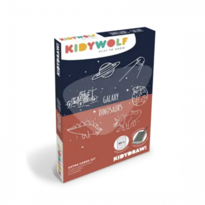 Recharge Kidydraw Mini Galaxy et Dinosaures  Kidywolf