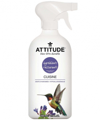 Nettoyant naturel cuisine - Zeste d'agrumes - Attitude