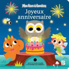 Mon livre à lumières - Joyeux anniversaire