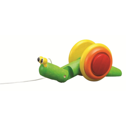Escargot articulé à tirer Plan Toys