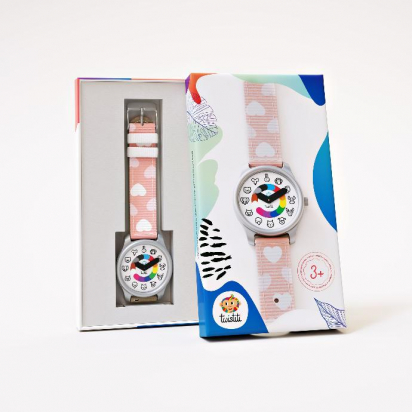 Montre Animaux + bracelet Hearts Twistiti
