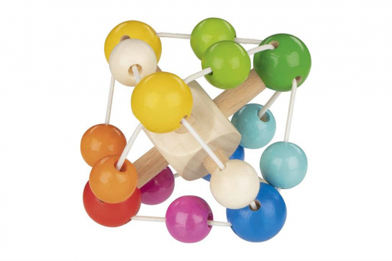 Hochet arc-en-ciel Heimess