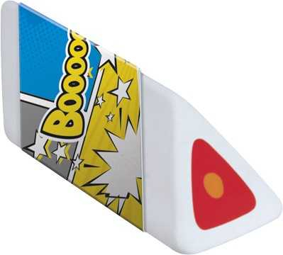  Lot de 3 gommes pyramide - Tatoo Comics - Maped