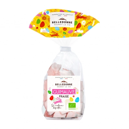 Belledonne Guimauve aromatisée à la fraise 40 g