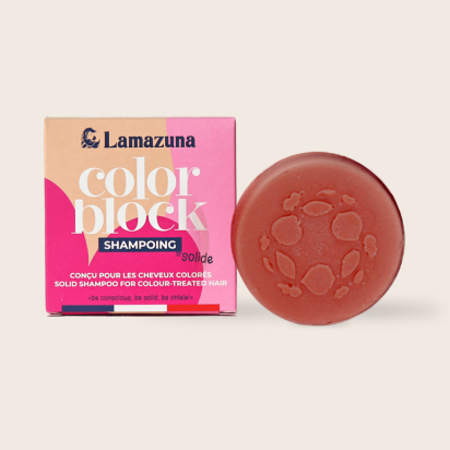 Shampoing  Color Block - Shampoing cheveux colorés Lamazuna