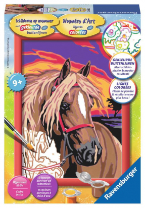 Peinture par numéros Chevaux Ravensburger