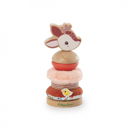 Pyramide à empiler Stella le faon Lilliputiens