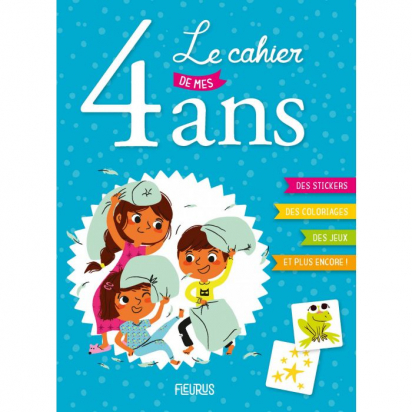 Le cahier de mes 4 ans Fleurus