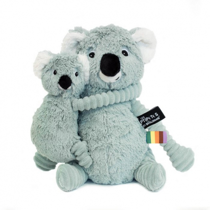 Doudou peluche Ptipotos le koala minth Les Déglingos