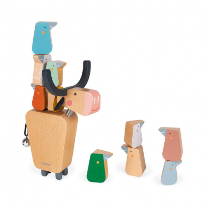 Jeu d'équilibre Buffalo en bois Janod
