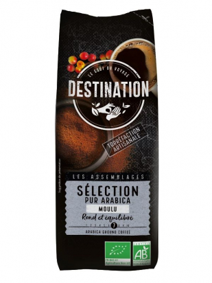 Café pur arabica BIO MOULU Le goût du voyage 250gr