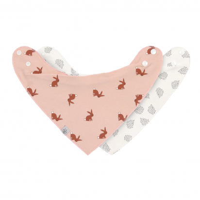 Lot de 2 bandanas Little forest Lapin Lassig