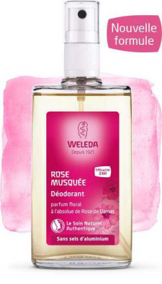 Déodorant à la Rose - 100 ml - Spray - Weleda