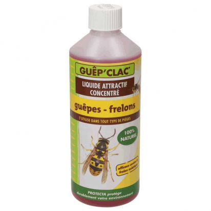 Liquide attractif concentré - Guêpes - Frelons - Guêp'clac
