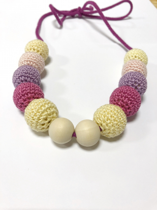 Collier d'allaitement et portage - Flower POWER - Adénate