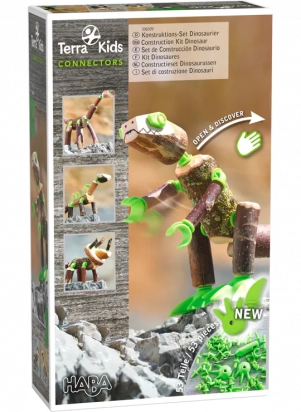 Terra Kids Connectors Kit dinosaures Haba
