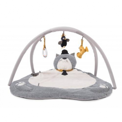 Tapis arche d'activités Les Moustaches Moulin Roty