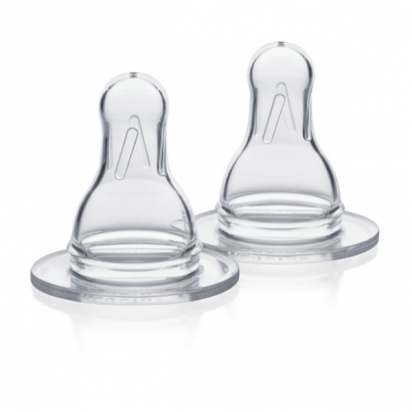 Lot de 2 tétines débit lent - Medela